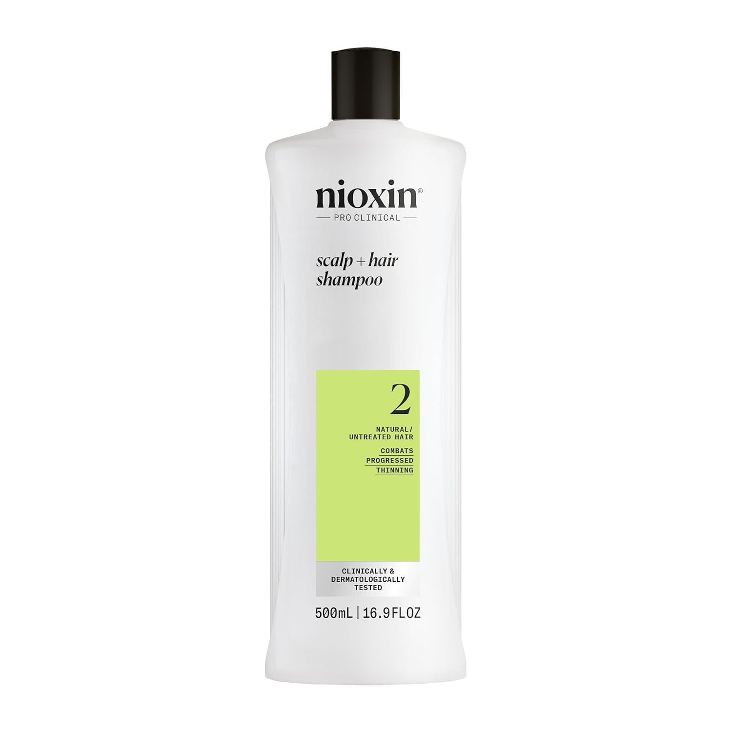 Nioxin Scalp + Hair Thickening System 2 Shampoo, For Natural Hair with Progressed Thinning, 16.9 fl oz (Packaging May Vary) 🍁 All In One Marketplace Canada