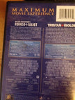 Romeo + Juliet and Tristan + Isolde Double Feature 2 DVD Set