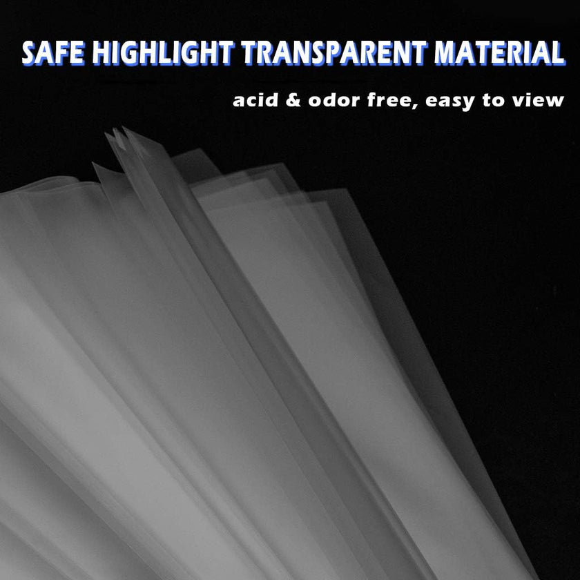 Sheet Protectors - 50 Sheets 4 mils[0.04mm] Strong Extra Heavyweight Clear Top Load 8.5 x 11 Inch Highlight Transparent Acid-Free for 3 Ring Binder OS0150 🍁 All In One Marketplace Canada