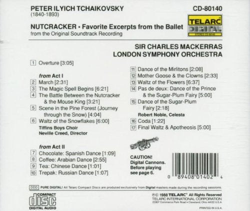 Tchaikovsky: Nutcracker (Excerpts)