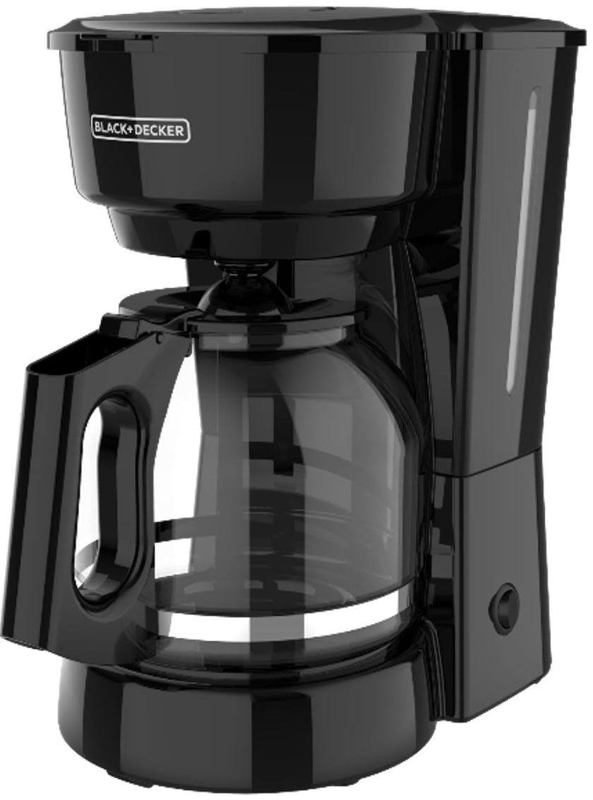 BLACK+DECKER 12-Cup Coffee Maker with Easy On/Off Switch, Easy Pour, Non-Drip Carafe with Removable Filter Basket, Black 🍁 All In One Marketplace Canada