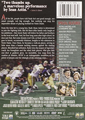 Rudy (Special Edition) - DVD (Used)