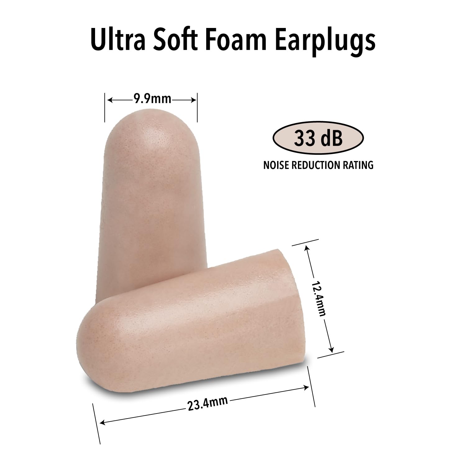 Mack's Ultra Soft Foam Earplugs, 50 Pair - 33dB Highest NRR, Comfortable Ear Plugs for Sleeping, Snoring, Travel, Concerts, Studying, Loud Noise, Work 🍁 All In One Marketplace Canada