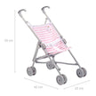 JC Toys | Berenguer Boutique | Single Umbrella Baby Doll Stroller | Elephant Theme | Pink | Ages 2 + 🍁 All In One Marketplace Canada