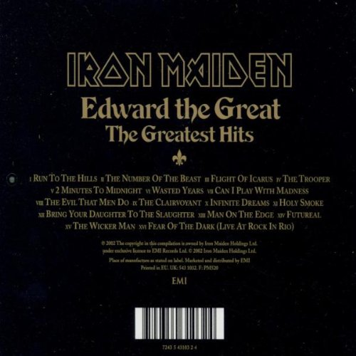 Iron Maiden / Edward the Great: The Greatest Hits - CD (Used)