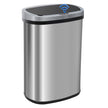 FDW Garbage Can 13 Gallon 50 Liter Kitchen Trash Can for Bathroom Bedroom Home Office Automatic Touch Free High-Capacity with Lid Brushed Stainless Steel Waste Bin 🍁 All In One Marketplace Canada
