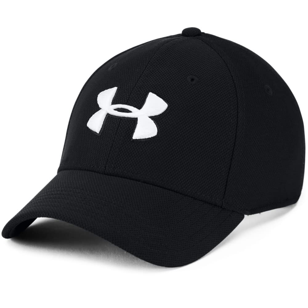 Under Armour Men's Blitzing 3.0 Cap , Black (001)/White , Small/Medium 🍁 All In One Marketplace Canada