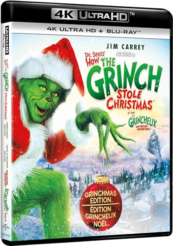 Dr. Seuss' How The Grinch Stole Christmas: Grinchmas Edition - 4K Ultra HD/Blu-ray (Used)