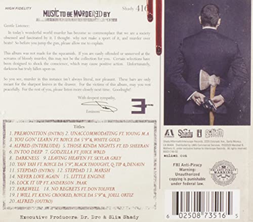 Eminem / Music To Be Murdered By - CD