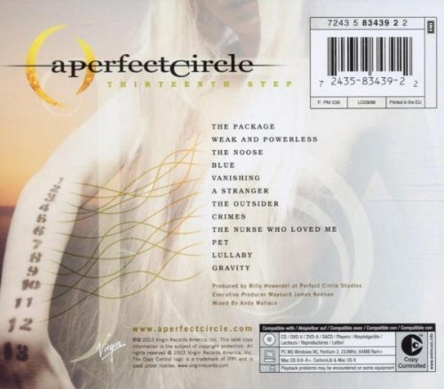 A Perfect Circle / Thirteenth Step - CD (Used)