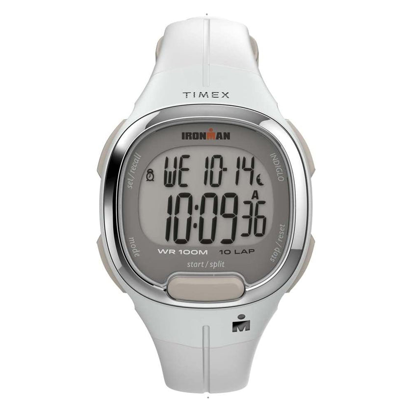 Timex Ironman Transit White Resin Strap Watch (Mode: TW5M478009J) Black/Gold-Tone 🍁 All In One Marketplace Canada