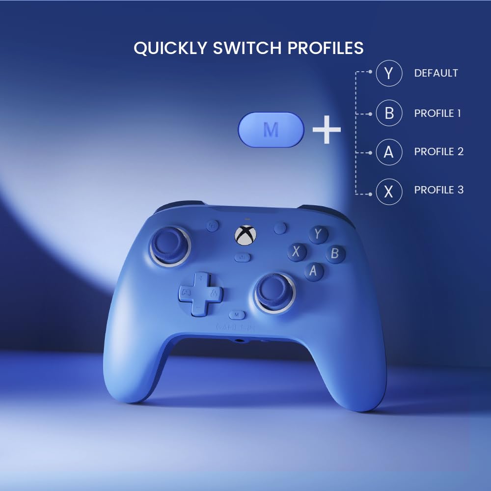 GameSir G7 SE Wired Controller for Xbox Series X|S, Xbox One & Windows 10/11, Plug and Play Gaming Gamepad with Hall Effect Joysticks/Hall Trigger, 3.5mm Audio Jack - Blue 🍁 All In One Marketplace Canada