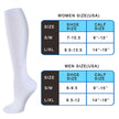 4 Pairs Copper Compression Socks for Men&Women(15-20mmHg), Compression Stocking for Swelling Running Hiking Travel Nursing 🍁 All In One Marketplace Canada