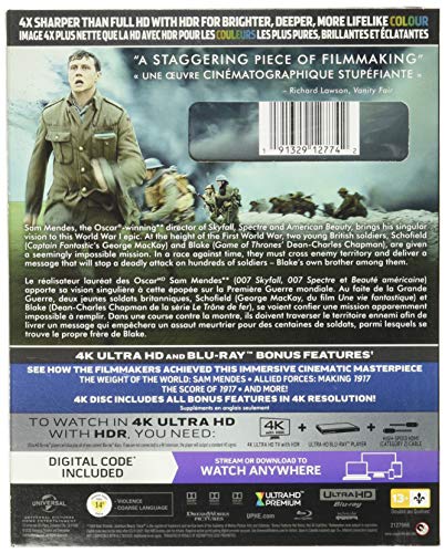 1917 - 4K/Blu-Ray