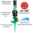 Rain Bird 42SASPG 42SA Gear Drive Rotor Sprinkler on Heavy Duty Green Spike, Adjustable 40° - 360° Pattern, 26' - 38' Spray Distance 🍁 All In One Marketplace Canada