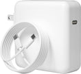 Tearplex 140W C to C Super Fast Charger,Compatible with MacBook Pro 16, 15, 14, 13 Inch, MacBook Air 13 Inch, iPad Pro 2021/2020/2019/2018, Lenovo and All Type C Devices White 🍁 All In One Marketplace Canada