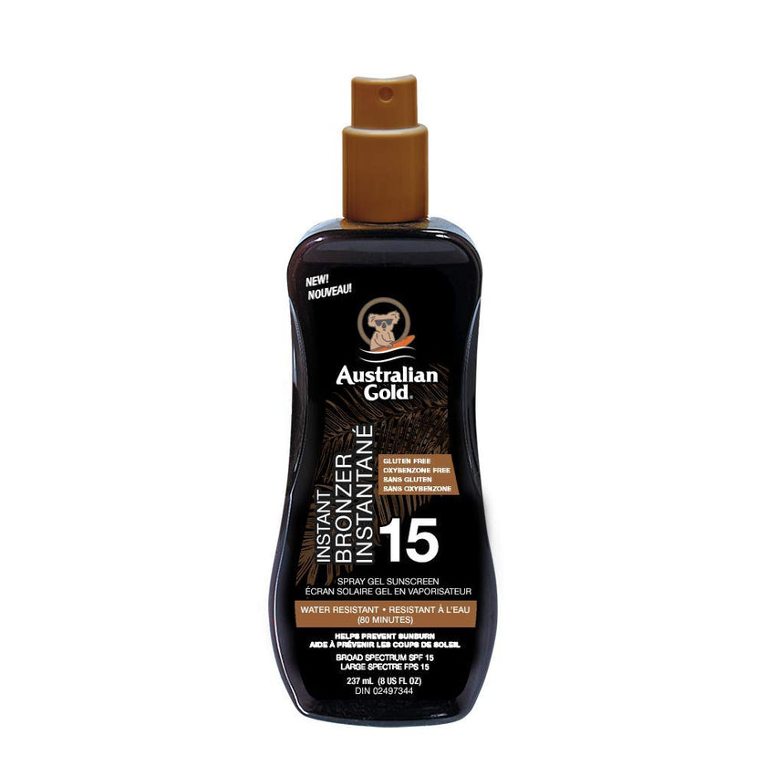 Australian Gold Spf 15 Spray Gel Bronzer, Fragrance: Cocoa Dreams, 237 Milliliters, brown 🍁 All In One Marketplace Canada