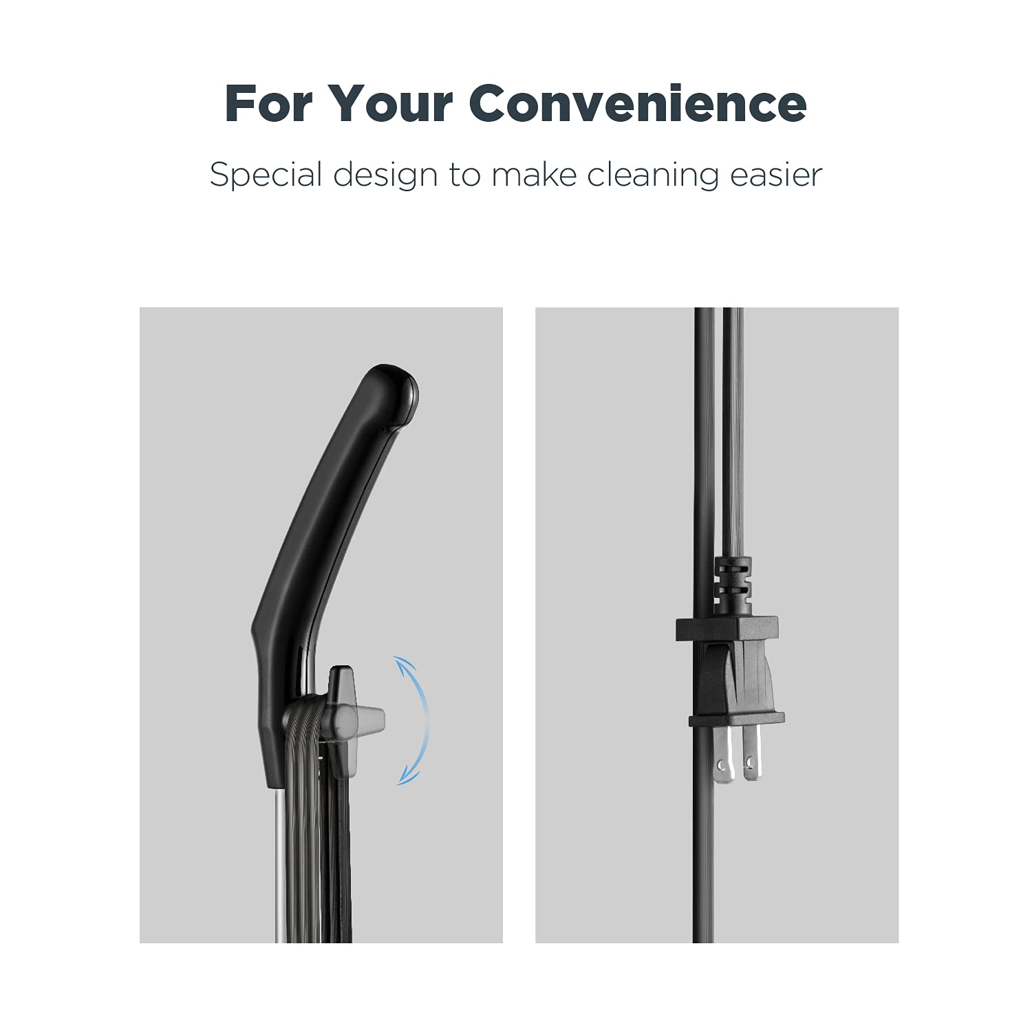 Eureka Home Lightweight Corded Stick Vacuum Cleaner, Powerful Suction Convenient Small Vacuum for Hard Floor, 3-in-1 Hand Vacuum, Blaze Black, NES212C 🍁 All In One Marketplace Canada