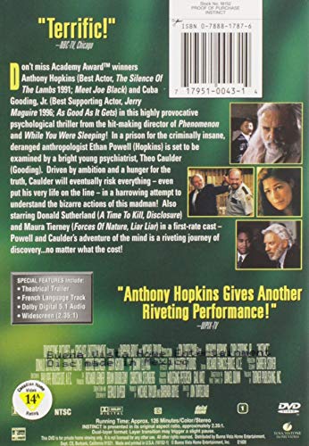 Instinct (Widescreen) - DVD (Used)