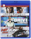 Rush / Drive / Hit and Run BD Triple Feature - Blu-Ray (Used)