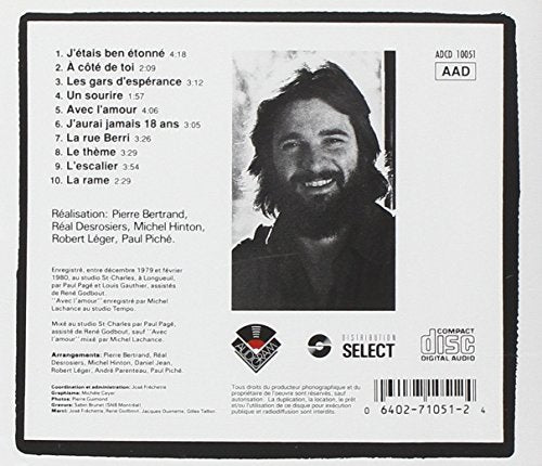 Paul Piché / L'Escalier - CD (Used)