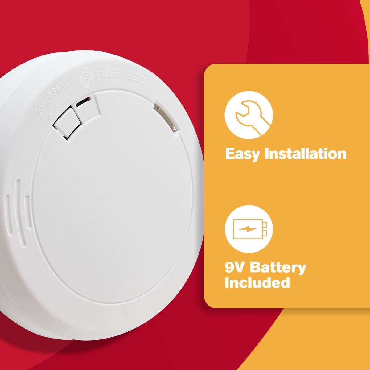 First Alert PR700A Slim Series Battery Powered Photoelectric Smoke Alarm 🍁 All In One Marketplace Canada