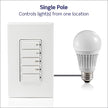 Leviton Countdown Timer Switch for Household Lights and Exhaust Fans, 15-30 min, 1-2 Hour, No Neutral Wire Required, Single Pole, 15A, 1/2HP/9.8A Fan/Motor, DT102-1LW, White 🍁 All In One Marketplace Canada