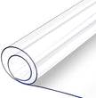 VEVOR 80 x 42 Inch Crystal Clear Table Protector Clear PVC Table Top Protector 2mm Thick Table Cover Rectangular Table Pads for Dining Room Table/Desk 🍁 All In One Marketplace Canada