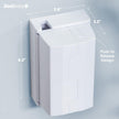 Outlet Cover Box for Child Safety (2 Pack) Duplex & Decorator Electrical Outlet Plates, Concealed Access Buttons, and Spacious Compartment - Jool Baby 🍁 All In One Marketplace Canada