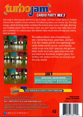 Turbo Jam Cardio Party Mix 3 - DVD (Used)
