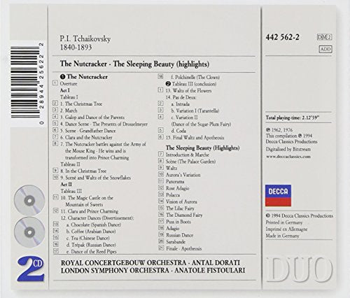 Tchaikovsky: Nutcracker (Compl) / Sleeping Beauty (H)