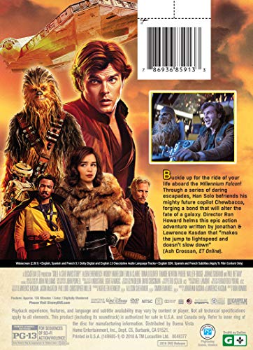 Solo: A Star Wars Story - DVD