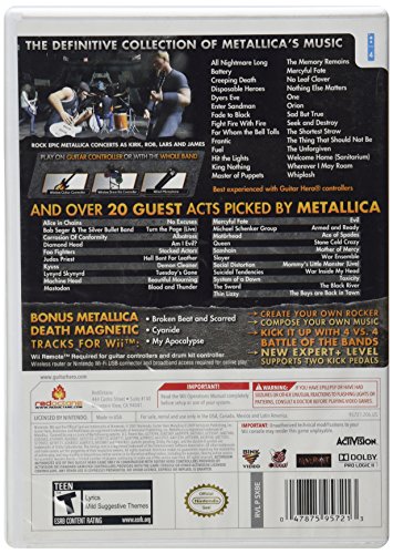 Guitar Hero Metallica - XBOX 360