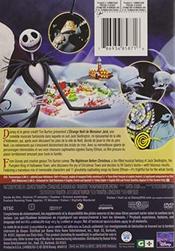 The Nightmare Before Christmas - DVD