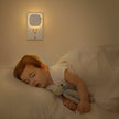 AUVON Plug-in LED Backlit Night Light with Motion Sensor & Dusk to Dawn Sensor, Dimmable Warm White Nightlight with 1-50 lm Adjustable Brightness for Bathroom, Bedroom, Hallway, Stairs (2 Pack) 🍁 All In One Marketplace Canada