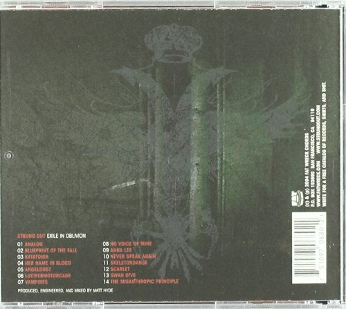 Strung Out / Exile in Oblivion - CD (Used)