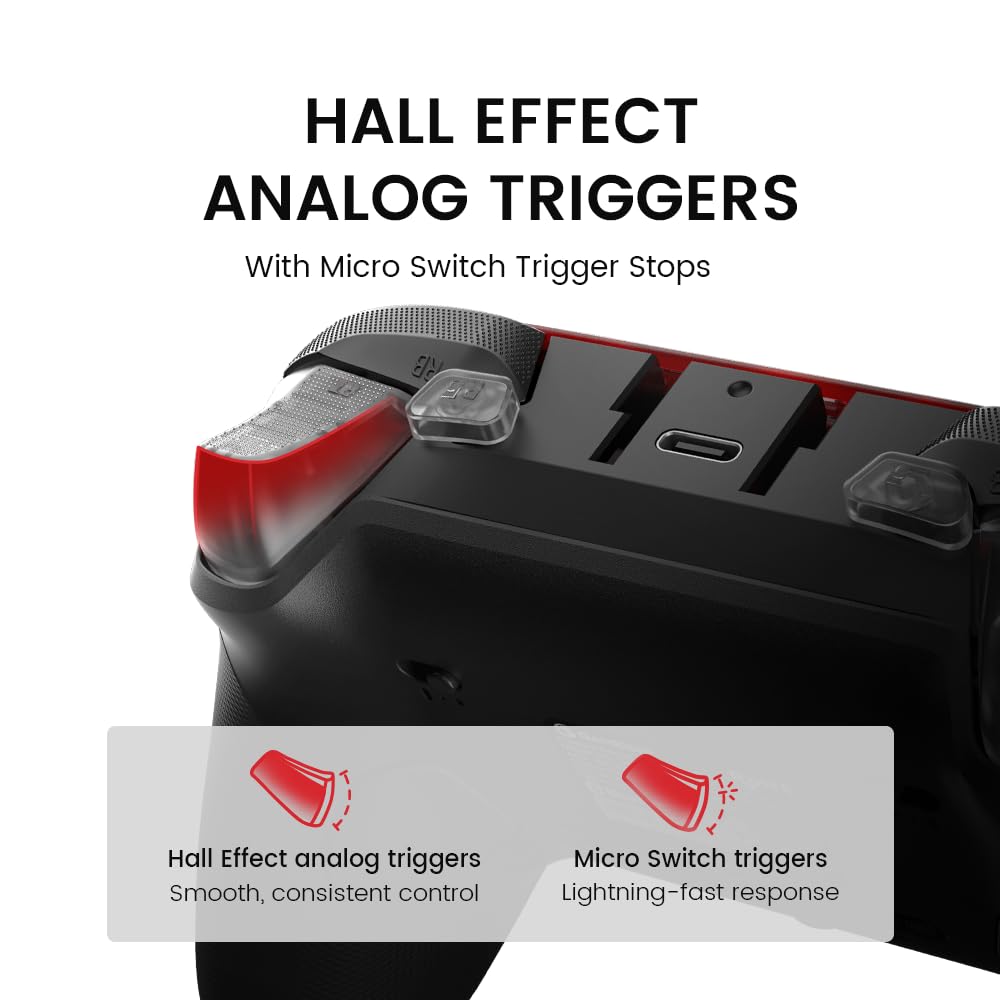 GameSir G7 Pro Wired Controller for Xbox Series X|S, Xbox One, Wireless Gamepad for PC&Android with TMR Sticks, Hall Effect Analog Triggers, 1000Hz Polling Rate, 3.5mm Audio Jack - Black 🍁 All In One Marketplace Canada