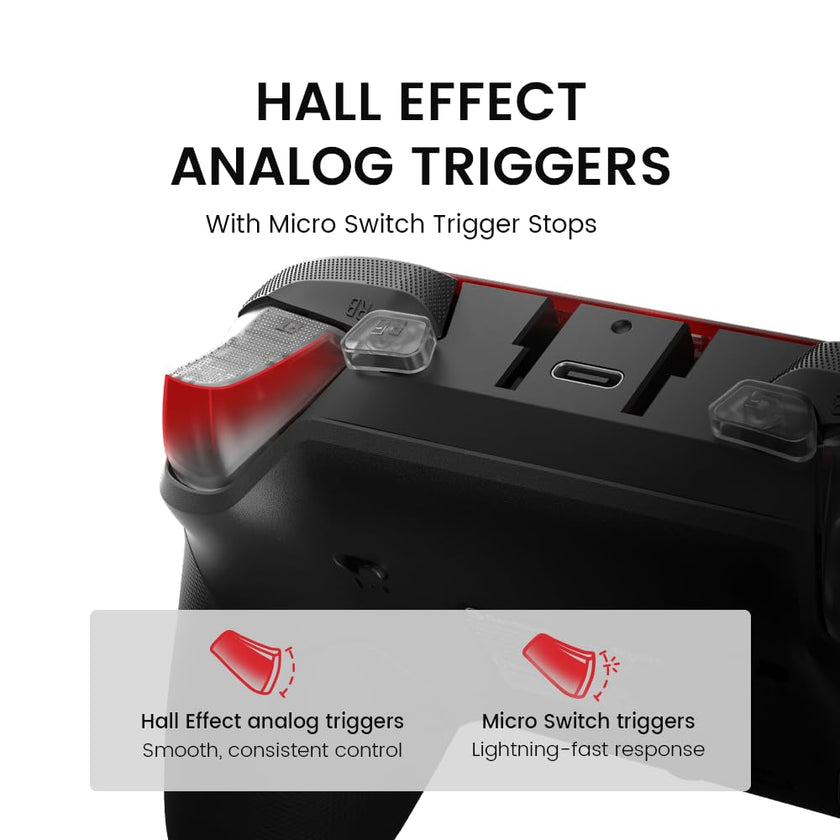 GameSir G7 Pro Wired Controller for Xbox Series X|S, Xbox One, Wireless Gamepad for PC&Android with TMR Sticks, Hall Effect Analog Triggers, 1000Hz Polling Rate, 3.5mm Audio Jack - Black 🍁 All In One Marketplace Canada