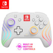 PDP Afterglow Wave Wireless RGB Gaming Controller - Nintendo Switch/Switch Lite/Switch - OLED Model, Nintendo Switch 2, LED Lighting, Rechargeable Battery - White 🍁 All In One Marketplace Canada