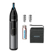 Philips Nose Trimmer Series 3000, Nose, Ear & Eyebrow Trimmer with Protective Guard System & Travel Pouch, NT3650/26 🍁 All In One Marketplace Canada