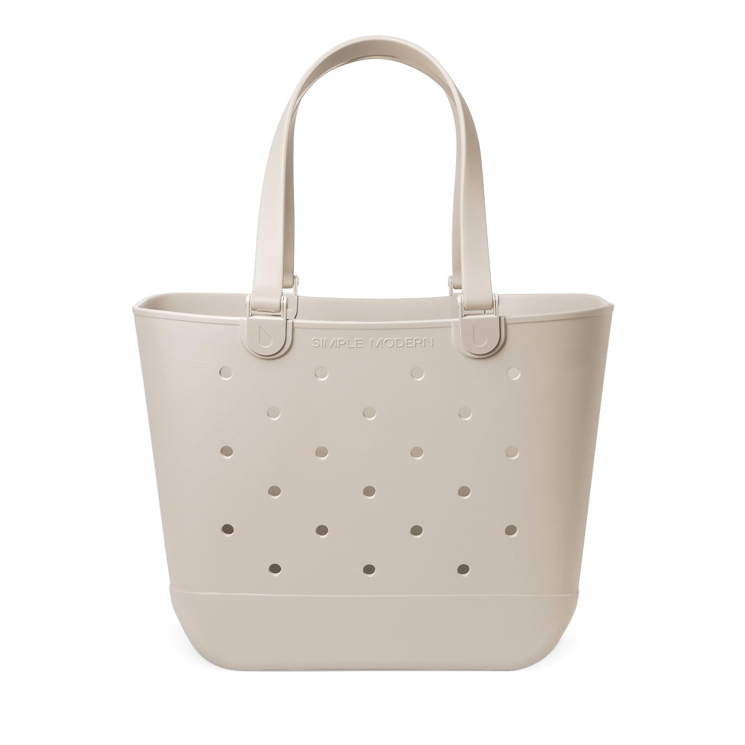Simple Modern Waterproof Rubber Beach Bag | Extra Large | Beige 🍁 All In One Marketplace Canada