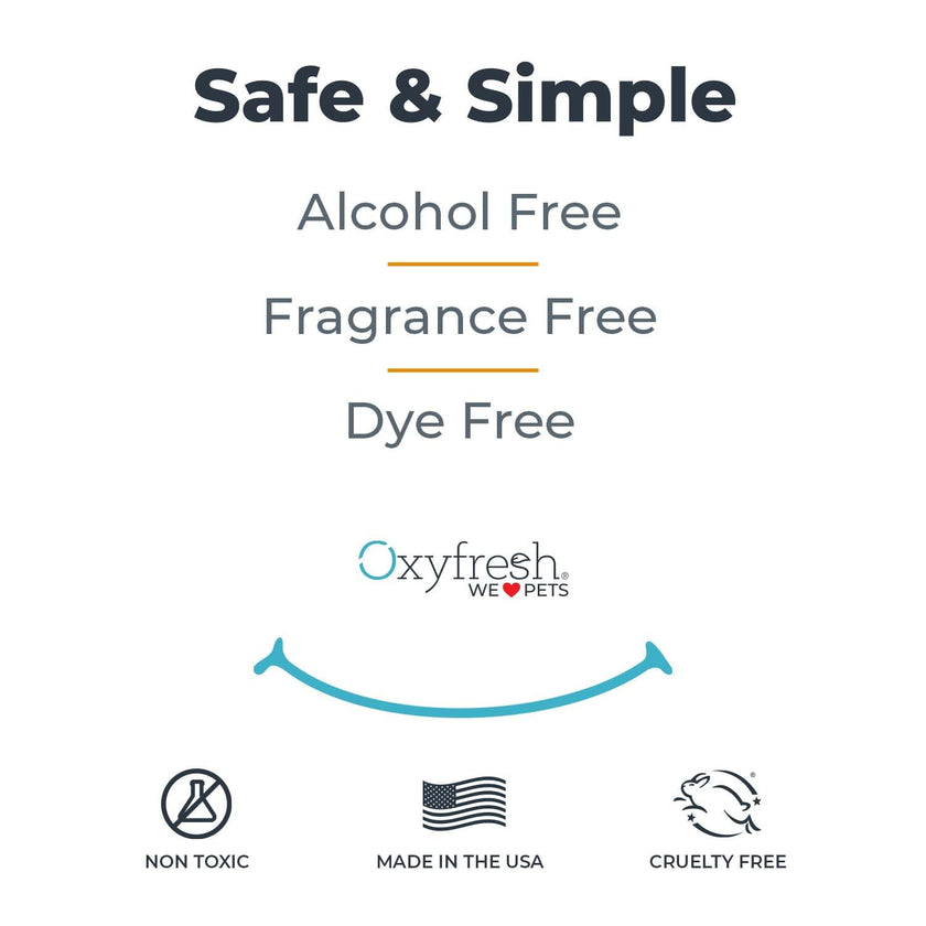Oxyfresh Premium Pet Dental Care Solution Pet Water Additive: Best Way to Eliminate Bad Dog Breath and Cat Bad Breath - Fights Tartar & Plaque - So Easy, Just Add to Water! Vet Recommended 16 oz. 🍁 All In One Marketplace Canada