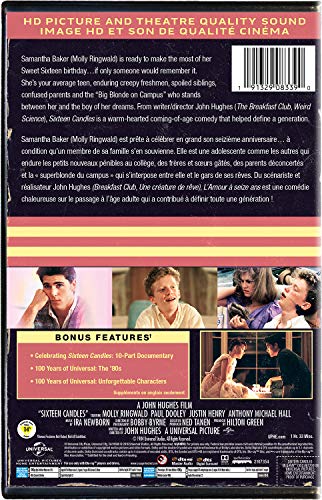Sixteen Candles in Retro VHS Packaging - Blu-Ray