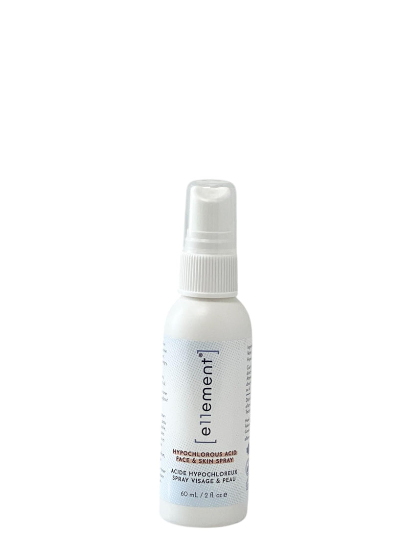 e11ement - Hypochlorous Acid All Natural Face and Skin Spray - Safe for All Skin Types - Acne Prone Skin - Dry Face, Skin, Scalp - Piercings & Tattoos Aftercare - Natural Saline Toner - Eye Lash Cleanser - Facial Cleanser - Soothes and Repairs Skin (Featu