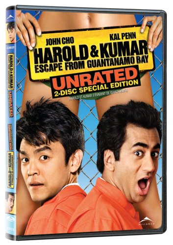 Harold and Kumar Escape from Guantanamo Bay (Unrated 2-disc Widescreen Special Edition) - DVD (Used)
