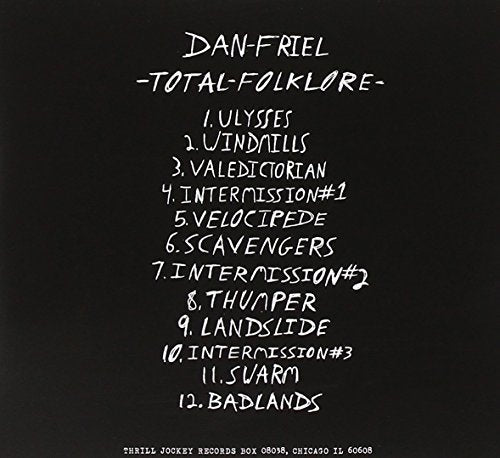 Dan Friel / Total Folklore - CD