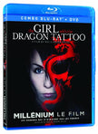 The Girl with the Dragon Tattoo / Millènium: Le Film - Blu-Ray/DVD (Used)