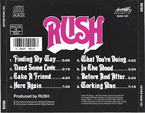 Rush / Rush - CD (Used)