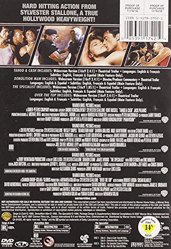 Sylvester Stallone: 4 Film Favorites - DVD (Used)