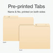 Pendaflex File Folders, 1/2 Cut Tab, 11 pt, Letter Size, Manila, Recycled Paper, Carton of 250, Durable & Reversible File Organizers for Office, Home & School Filing Systems 🍁 All In One Marketplace Canada
